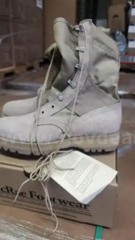 12  pair Mcrae military Hot Weather Boots Size 8 Regular
