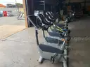 Lot of (6) Precor Uupright exercise bikes