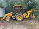 John Deere 4x4 110 Tractor Backhoe
