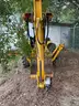 John Deere 4x4 110 Tractor Backhoe