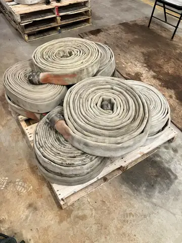 Lot of (6) 50&#x27; Fire Hoses