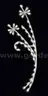 Starburst LED Holiday Decorations - Lit Pole Mount Decor - Lot of 19
