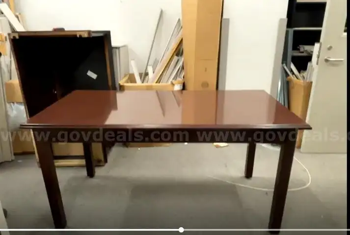 Cherry Wood Stand Alone Table