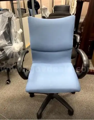 LOT -7 Blue Office Conference Room Chairs