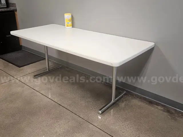 Training room tables - 6ft x 2ft 8 inch Qty 17