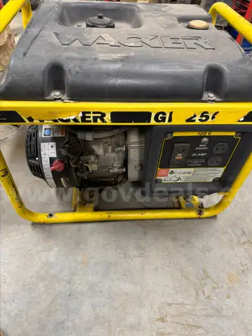 Lot of 3 Wacker Neuson Generators