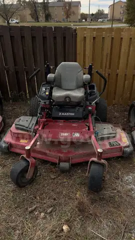 2018 Toro Zero Turn Mower 72&#x22; Rear Discharge