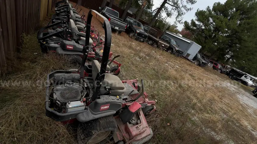 2015 Toro Zero Turn Mower 72&#x22; Rear Discharge