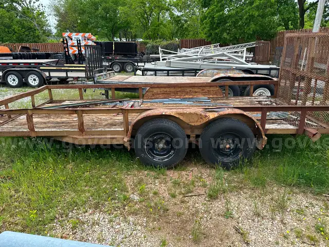 2014 Friesen DE-20-4 Trailer with Ramp