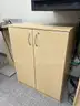 Lot of Office furniture bundle: under-desk storage, cabinet, stools &#x26; tables