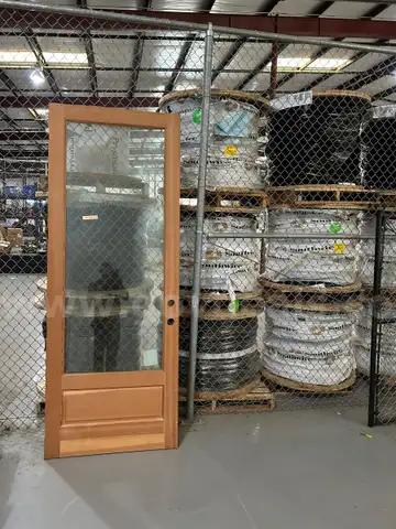 Solid Wood Full lite Door