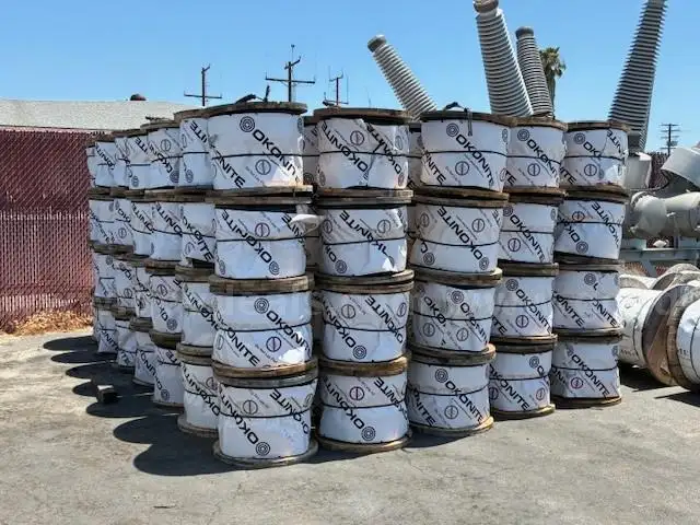 10,000&#x27; of BRAND NEW 500MCM Aluminum cable (500&#x27; per reel - 20 total reels)