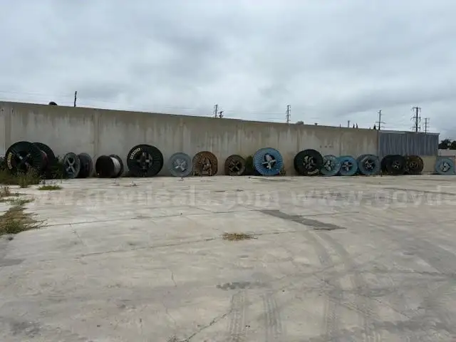 15 reels of scrap spooled electrical distribution cable (LOT 3)