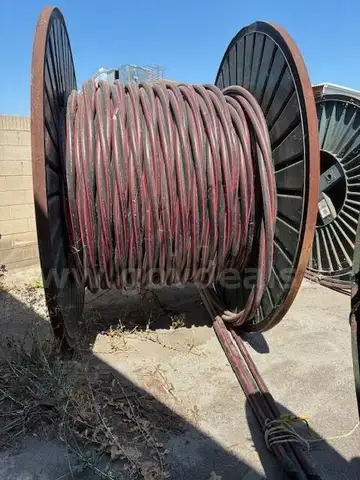 16 reels of scrap spooled electrical distribution cable (LOT 5)