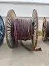17 reels (12 steel + 5 wooden) of scrap spooled electrical distribution cable and 2 pallets and 1 crate of scrap (LOT 7)