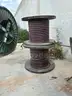 24 reels (13 steel + 11 wooden) of scrap spooled electrical distribution cable and 5 pallets scrap (LOT 8)