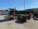 20+ pallets of chopped scrap, 19+ reels of coiled scrap, 3 steel tilt dump bins