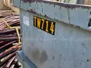20+ pallets of chopped scrap, 19+ reels of coiled scrap, 3 steel tilt dump bins