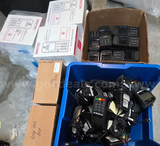 lots of 85 Magtek Dynapro Go &#x26; 35 Ingenico IPP320  Handheld Pin Pad Payment Terminal