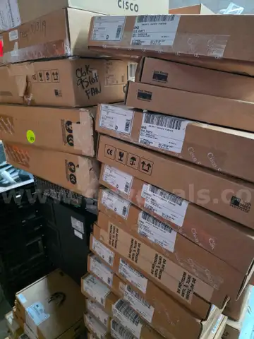 Mixed Cisco Switches, Dell Servers, AMX ENOVA and Cisco Parts (New &#x26; Used)