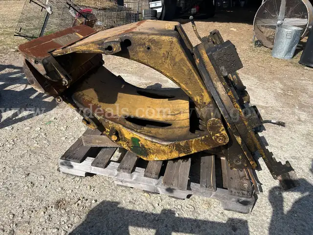 used industrial paper roll clamp