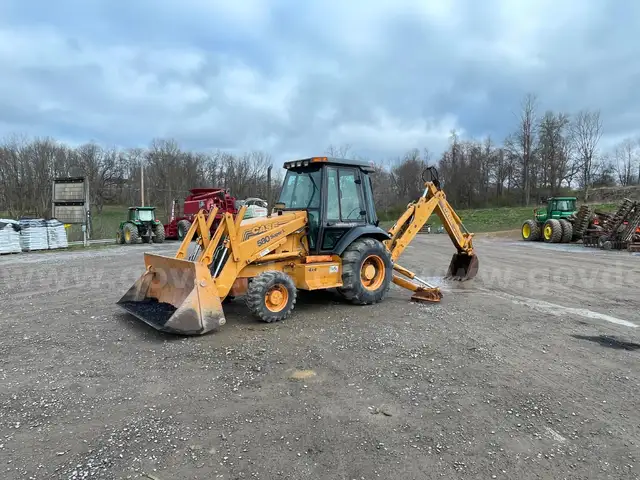 2000 Case 580SL 4WD Loader Backhoe
