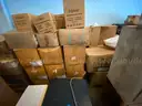 Lot of (4) Misc. Medical Supplies and PPE Pallets &#x26; (14) Soap Dispensers