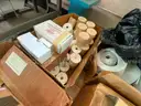 (2) Sewing Machines, (1) Button Press, (1) Heat Press