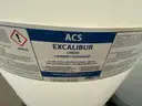 Pallet of Laundry Chemicals w/ Dispenser &#x26; (11) Double Linen Carts