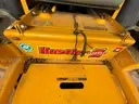 Hustler Zero Turn Mower/ John Deere 72&#x22; V-Plow/ Rack for Plow