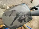 Hustler Zero Turn Mower/ John Deere 72&#x22; V-Plow/ Rack for Plow
