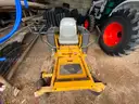 Hustler Zero Turn Mower/ John Deere 72&#x22; V-Plow/ Rack for Plow