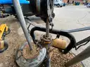 Hustler Zero Turn Mower/ John Deere 72&#x22; V-Plow/ Rack for Plow
