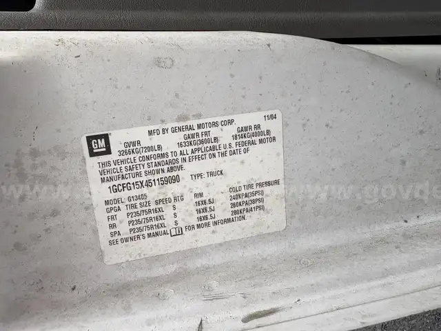 2005 Chevrolet Express