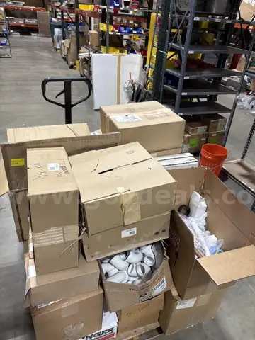 Pallet of Mixed Facilities/Plumbing/HVAC Parts