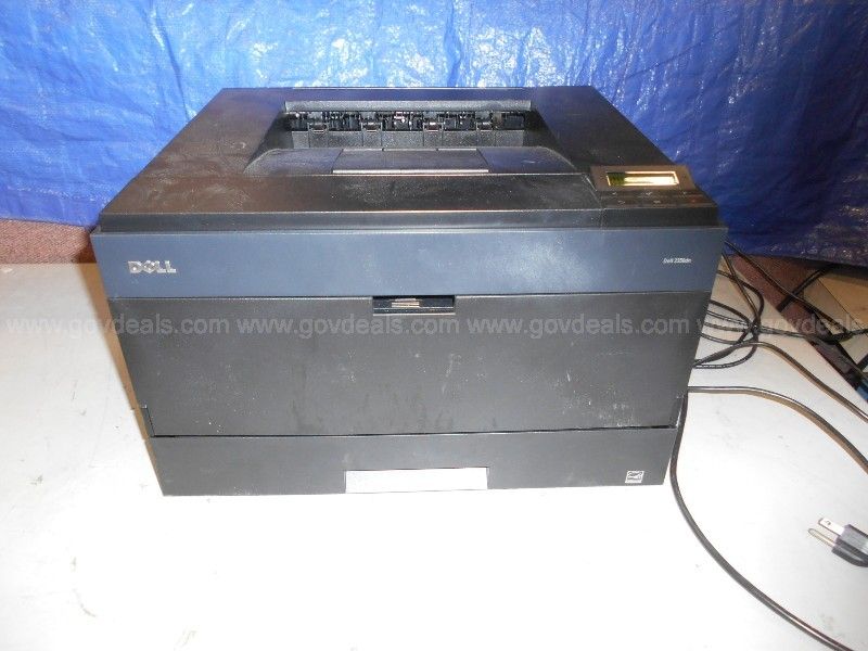 One (1) Dell 2350dn B&W Laser Printer | GovDeals