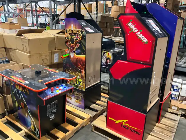 One (1) Large Lot of Assorted Arcade Machines