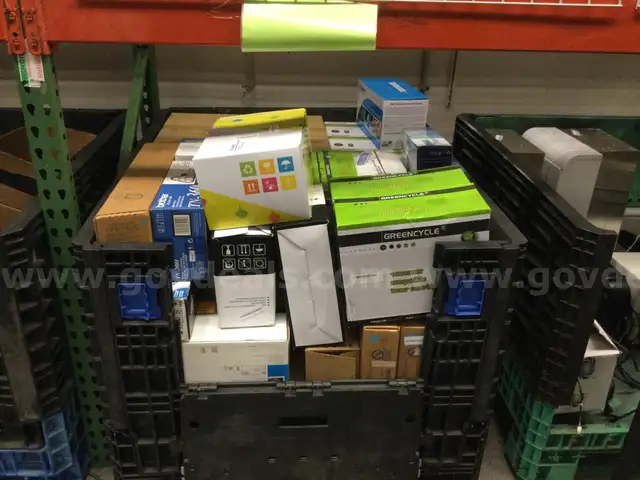 One (1) Pallet&#x27;s Worth of Printer&#x27;s Toner &#x26; Supplies