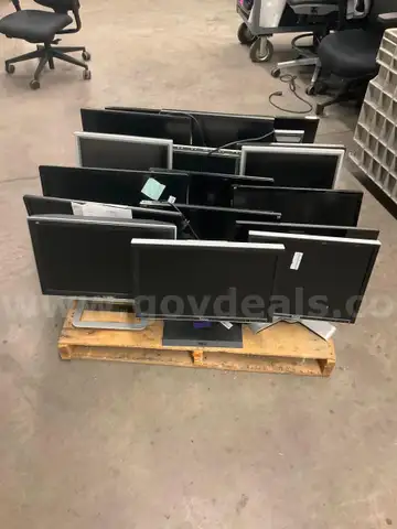 One (1) Pallet of Assorted Flat-Panel Monitors