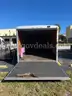 One (1) Black Enclosed Trailer