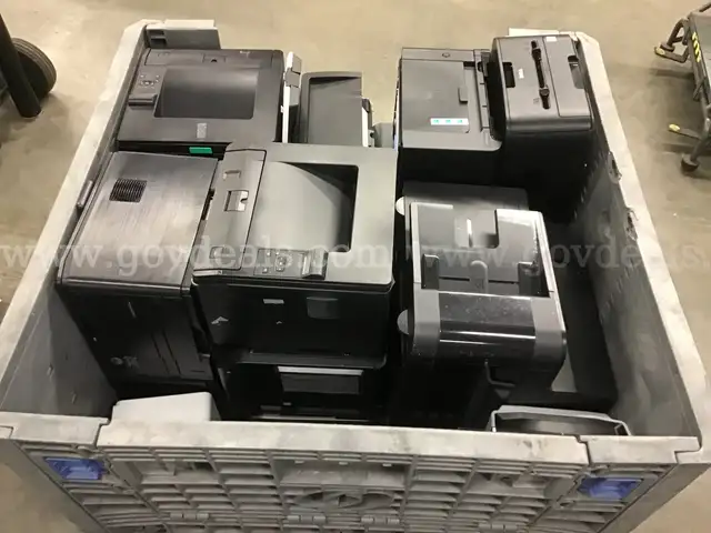 One (1) Lot of Large Assorted Printers (Not Tested)