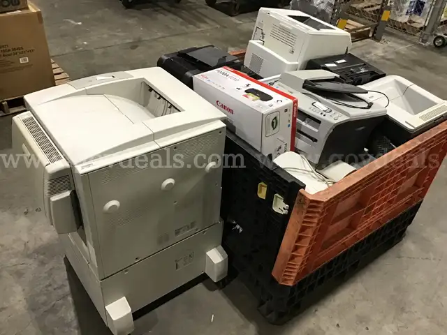 One (1) Lot of Large Assorted Printers (Not Tested)