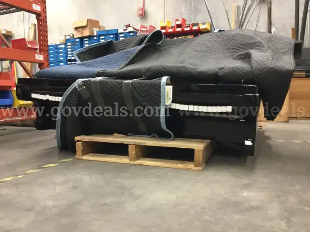 One (1) Baby Grand Piano Disassembled (for Parts)