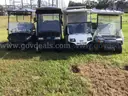 Seven (7) Assorted Golf/GEM Carts (For Parts or Repair)