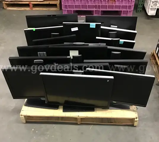 One (1) Pallet of Assorted Flat-Panel Monitors