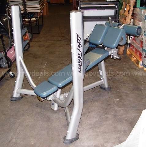 Lifetime outlet fitness bench