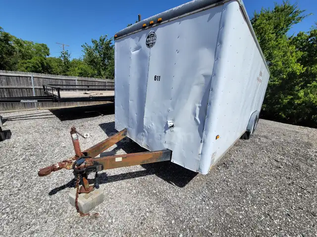covered trailer