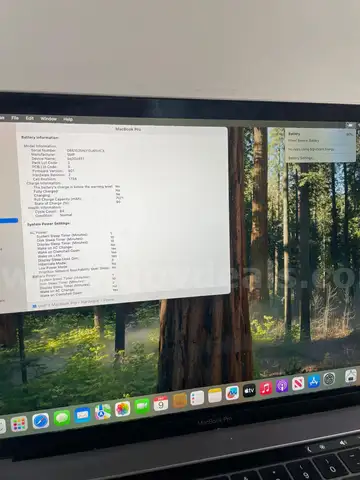 Lot of (1) MacBook Pro 2018 15” with Touch Bar
