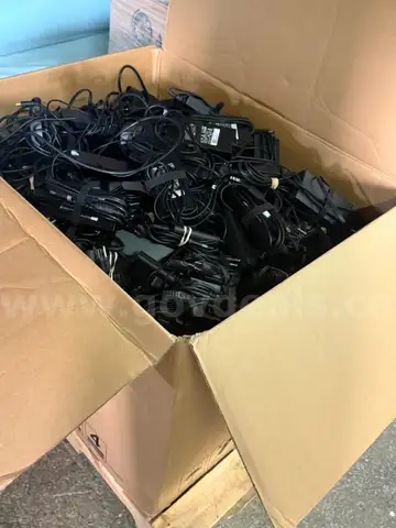 Lot of power adapters and power codes