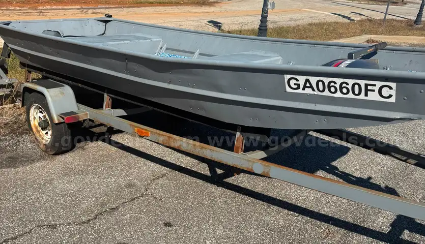 14&#x27; Aluminum Boat